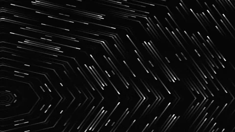 Abstract Spiral Tunnel Visuals Pulsing Lights Inward Moving Dynamic Orbit Stock Footage 327602893