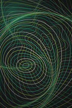 Abstract Spiral Vector Lines Stockfoto's