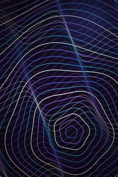 Abstract Spiral Vector Lines Stock Photos