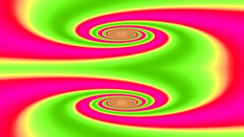 Abstract spiral vortex background, red and blue gradient Stock-Footage 331371464