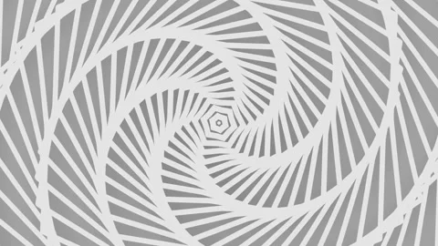 Abstract spiral vortex optical illusion background 스톡 동영상 328210421