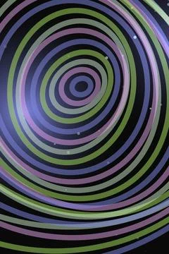 Abstract Spiral Vortex Pattern Stock Illustration