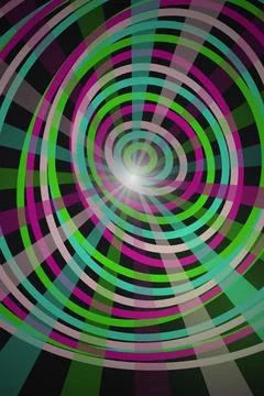 Abstract Spiral Vortex Pattern Fotos de archivo