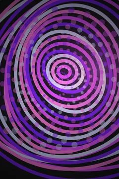 Abstract Spiral Vortex Pattern Фото