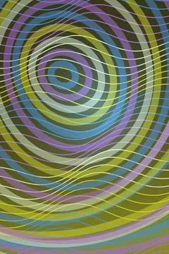 Abstract Spiral Wave Pattern 스톡 일러스트