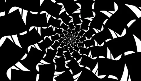 Abstract spiral on a white background object Stock Illustration