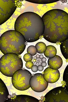 Abstract Spirals Stock Illustration