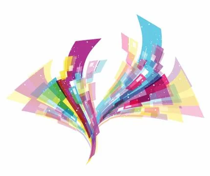 Abstract splash background Stock Illustration