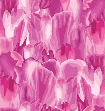 Abstract splash floral seamless pattern. Spotted nature texture Stock Illustration