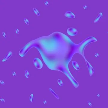 Abstract Splash Stock Illustration