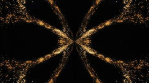 Abstract splash of patterned energy. Abstract particle explosion moving Stock Illustration