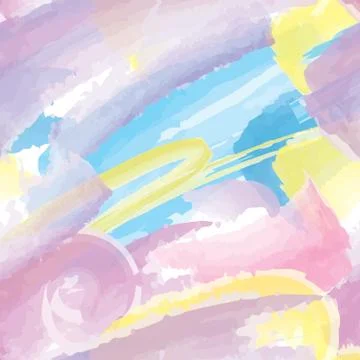 Abstract splash seamless pattern Blot watercolor background Illustrazione stock