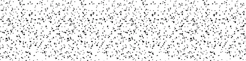 Abstract splash vector seamless pattern. Black and white hand drawn spray tex Illustrazione stock