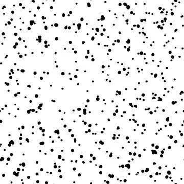 Abstract splash vector seamless pattern. Black and white hand drawn spray tex Stock Illustration