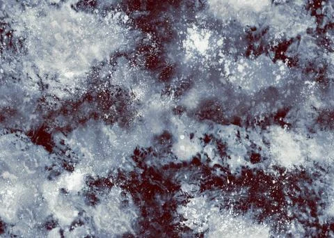 Abstract splashes of the sea 库存插图