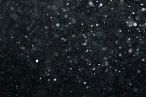 Abstract splashes of water on a black background Stock Photos