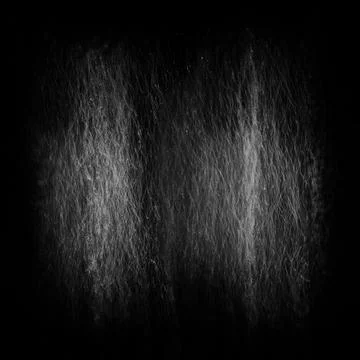 Abstract splashes of water on black background . Stock Photos