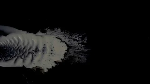Abstract splashes of white liquid Video stock 85608469