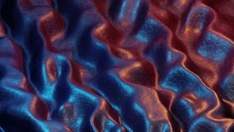 Abstract splashing waves. The skin structure layer Microstructure. Stock Footage 170063824