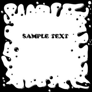 Abstract splashs background. Stock Illustration