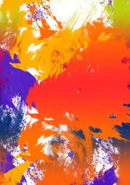 Abstract splatter background Stock Illustration