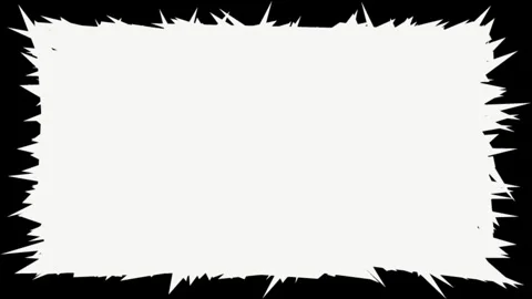 An abstract splatter border motion graphic background. Stock Footage 276175741