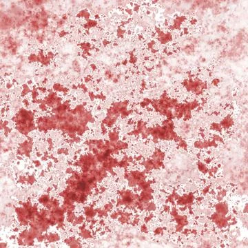 Abstract splattered texture in red and white Stock Illustration