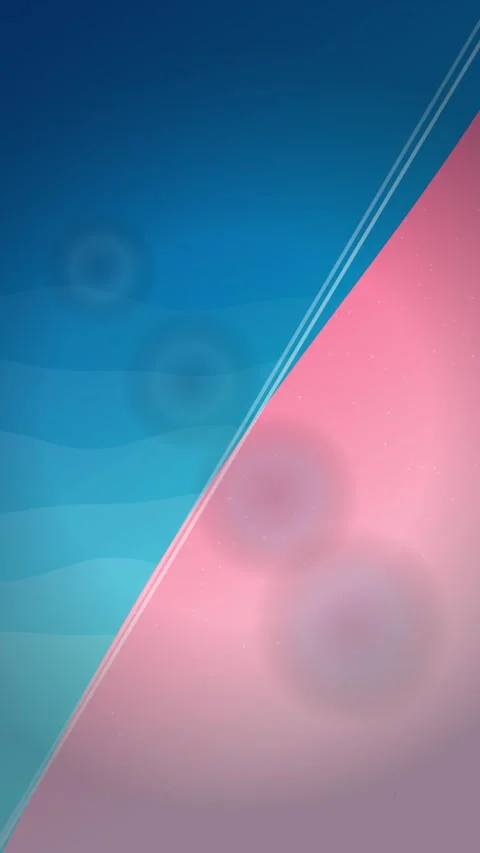 Abstract Split Background with Blue Waves and Pink Gradient Stock Footage 345035094