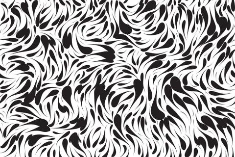 Abstract spot seamless pattern. Chaotic dot background Stock Illustration