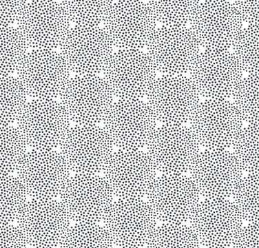 Abstract spot seamless pattern. Circular dotted texture Stock Illustration