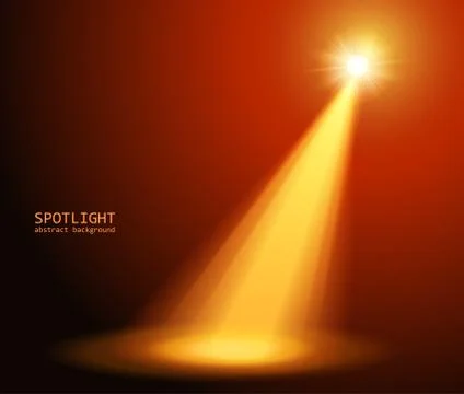Abstract spotlight background Stock Illustration