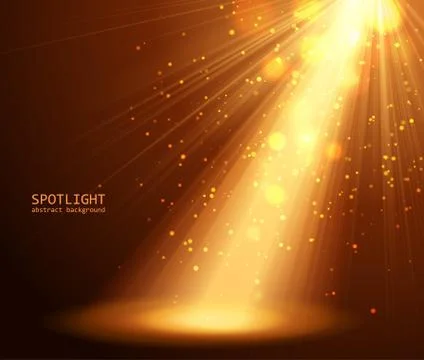 Abstract spotlight background Stock Illustration