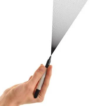 Abstract spotlight drawing Stock Photos
