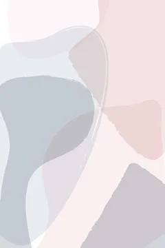 Abstract spots with different overlays on a white background. Poster イラスト素材