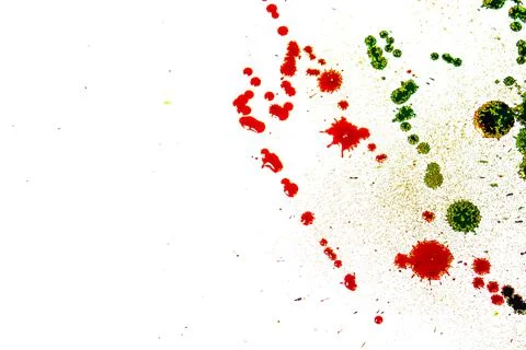 Abstract spots on white background 写真素材