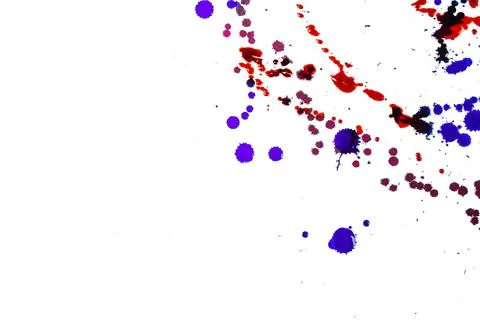 Abstract spots on white background 스톡 사진