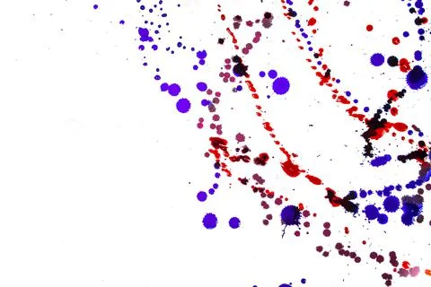 Abstract spots on white background 스톡 사진