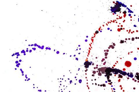 Abstract spots on white background 스톡 사진