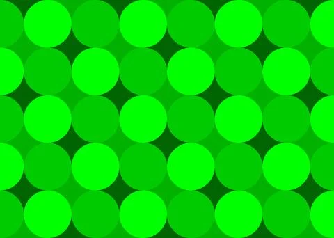 Abstract spotted backdrop with green circle pattern Illustrazione stock