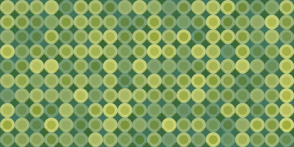 Abstract Spotted Pattern - Overlapped Geometric Mosaic Texture, Randomly Co.. 스톡 일러스트