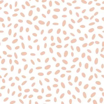 Abstract spotted seamless pattern in pastel colors イラスト素材