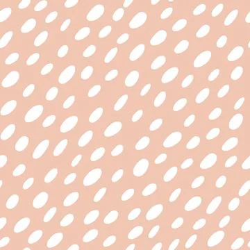 Abstract spotted seamless pattern in pastel colors Illustrazione stock