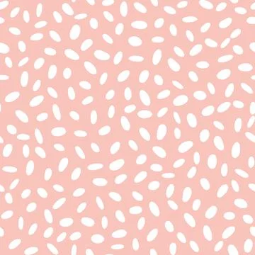 Abstract spotted seamless pattern in pastel colors Stock Illustration