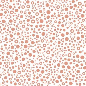 Abstract spotted seamless pattern in pastel colors Stock Illustration
