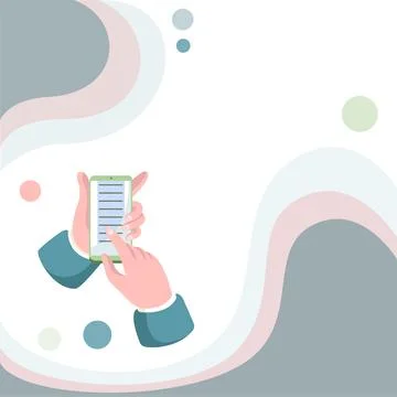 Abstract Spreading Message Online Global Connectivity Concepts Chat Messaging Stock Illustration