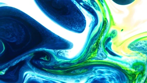 Abstract Spreading Paint Swirling and Explosion Background 1 Stock Footage 99138147