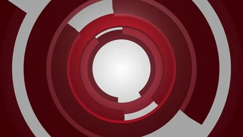 Abstract spreading wide rings Stock Footage 264654169
