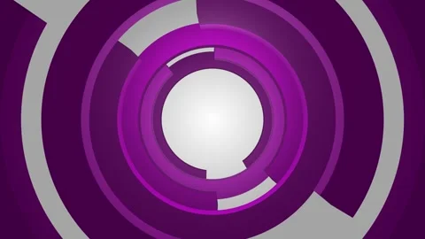 Abstract spreading wide rings Stock Footage 264654211