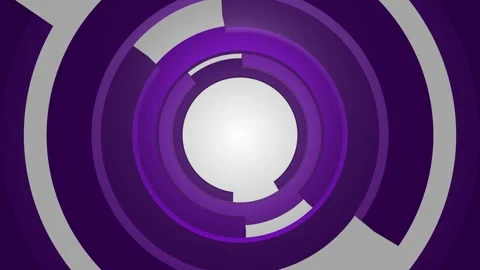 Abstract spreading wide rings Stock Footage 264654214