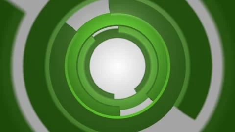 Abstract spreading wide rings Stock Footage 264654310